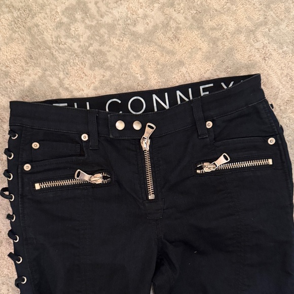 Faith Connexion Black Lace-Up Jeans - Picture 5 of 5
